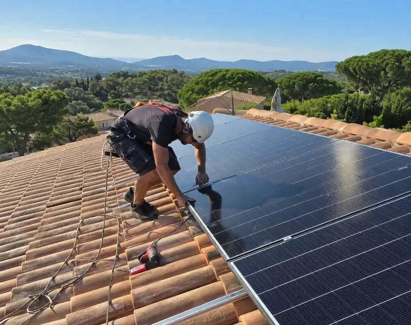 Installateur panneaux solaires Mairé-Levescault — pose photovoltaïque sur toiture