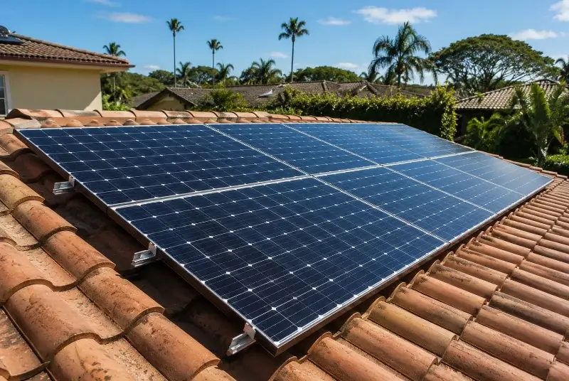 Installation de panneaux solaires à Mairé-Levescault